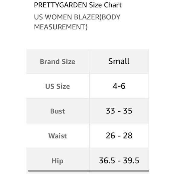 NEW Long Blazer Jacket Lapel Pockets Loose Fit Career S - Picture 4 of 5